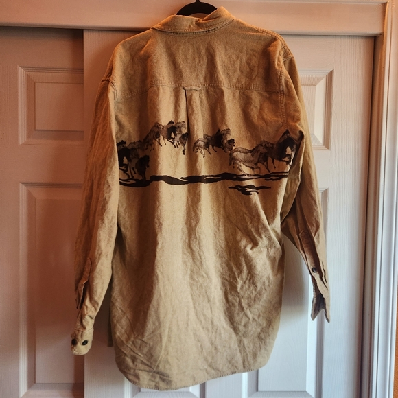 WOOLRICH Western button down shirt - Picture 6 of 7